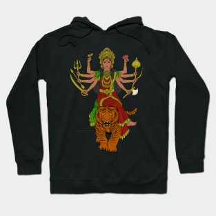 Hindu God - Durga Hoodie